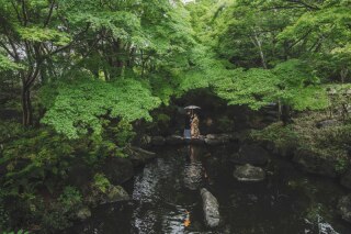 9/1~10/23　日本庭園撮影＋スタジオ撮影　80,000円　お好きな衣装（差額なし）撮影データ100色補正付き