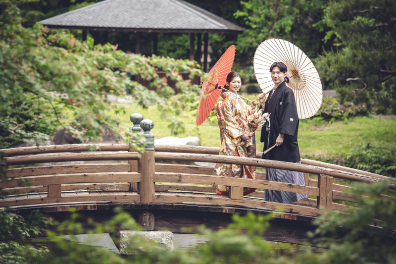 【新緑】5月から6月　お好きな衣装を着てスタジオ+日本庭園ロケ88,000 130カット付き