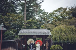 1月2月　お得！スタジオ1着＋菊翠苑庭園、和室1着　お好きな衣装2着（衣装差額なし！）84,000円　レタッチ済データ130つき