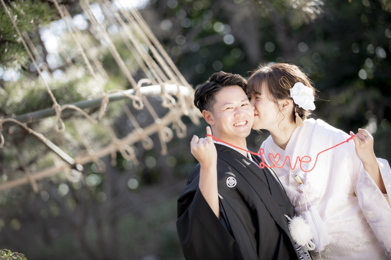 早割１月撮影★圧巻の竹林と日本庭園の２ヶ所で撮影♪和装弐点プラン　お好きな和装２着（衣裳差額無し）・美容・撮影データ２３０枚付