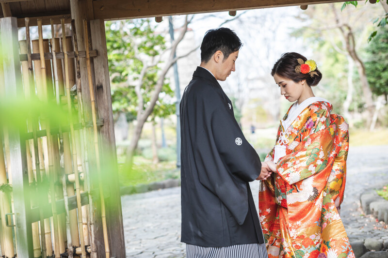 早割１月撮影★圧巻の竹林と日本庭園の２ヶ所で撮影♪和装弐点プラン　お好きな和装２着（衣裳差額無し）・美容・撮影データ２３０枚付