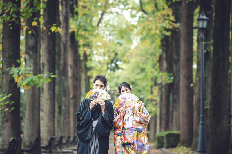 3/15~4/10頃桜ロケ＋日本庭園2ヶ所ロケプラン　好きな衣装2着（衣装差額なし）110,000円データ230カット付