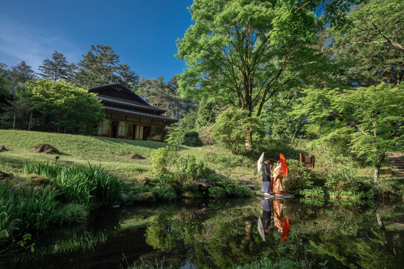 日光田母澤御用邸 7月8月 お好きな和装衣装を2着て(衣装差額なし) 98,000円 和室レンタル付!