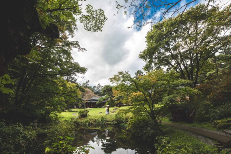 【日光5月〜6月新緑】スタジオ＋日光田母澤御用邸ロケ　お好きな衣装1着　衣装差額なし　93000円　130カット付