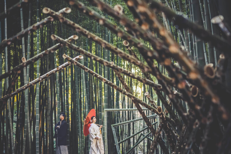 3/15~4/10頃桜ロケ＋若竹の杜2ヶ所ロケプラン　好きな衣装2着（衣装差額なし）118,000円データ230カット付