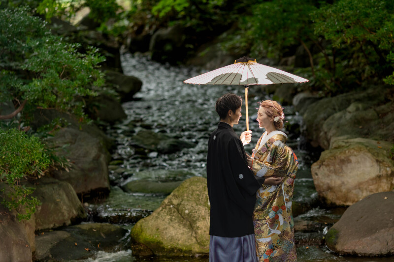 9/1~10/23 日本庭園撮影+スタジオ撮影 80,000円 お好きな衣装(差額なし)撮影データ100色補正付き