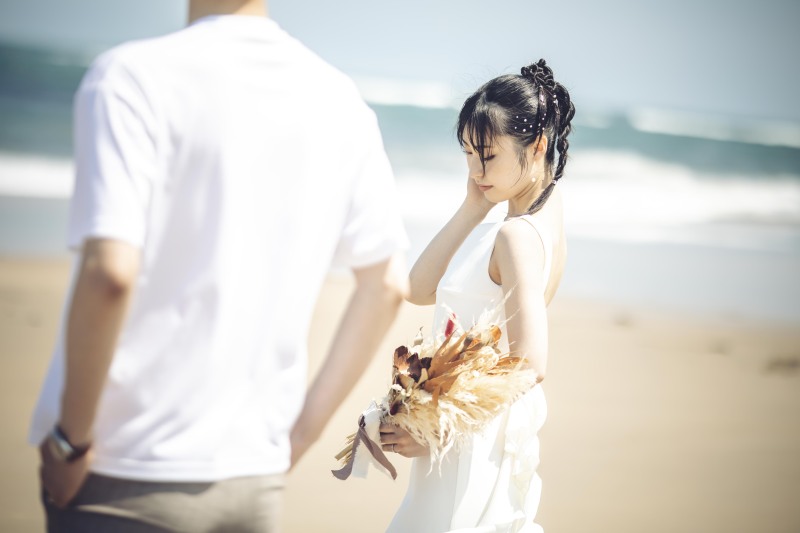 海ロケプラン9月~11月の撮影 衣裳1着(差額無し)・美容・撮影データ100カット付
