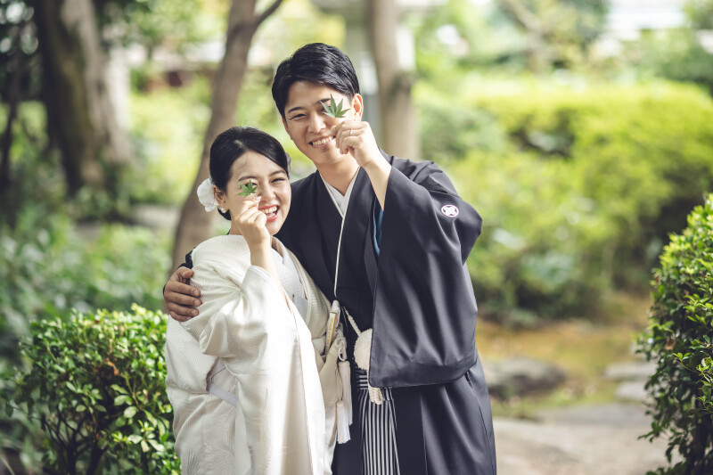 新緑5月6月スタジオ1着＋菊翠苑ロケ1着　合計2着（衣装差額なし）和室レンタル付130カットレタッチ済み付93000