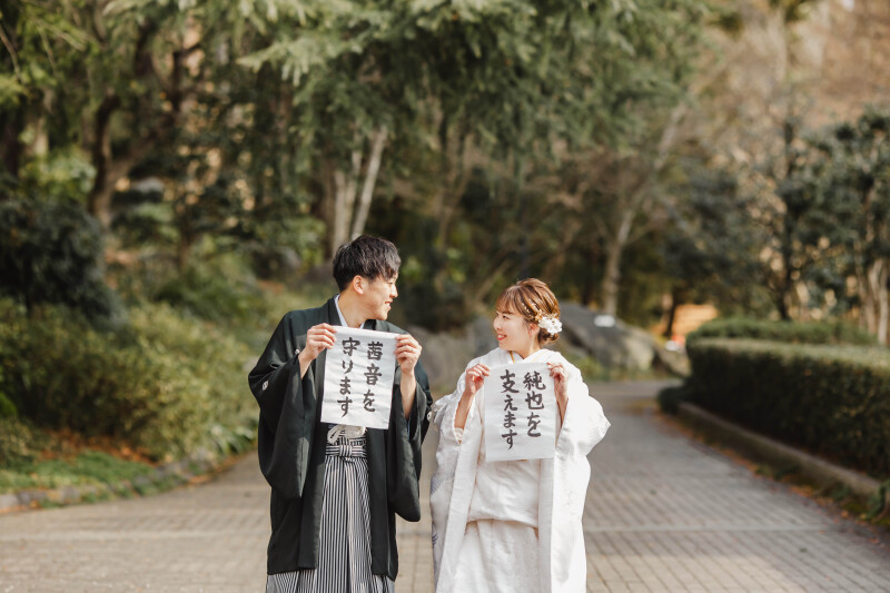 1月2月　日本庭園撮影　68,000円　お好きな衣装１着（衣装差額なし）データ130カット付レタッチ済