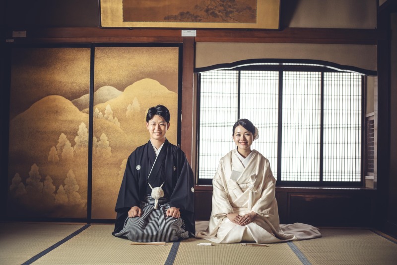 新緑5月6月和室付！お好きな衣装1着　スタジオ＋菊翠苑ロケ＋和室レンタル付　130カット　レタッチ付　