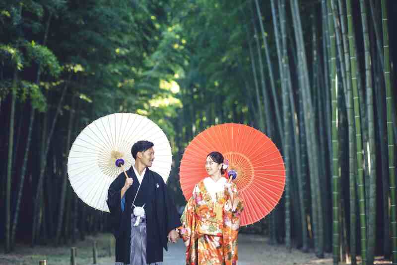 【４月撮影】若竹の杜　88000円　お好きな衣装2着（衣装差額なし）着付メイクヘア　撮影　データレタッチ済み130付