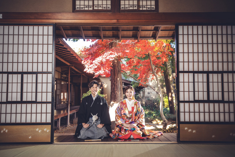 紅葉11月12月中旬 菊翠苑で撮影する紅葉撮影 和室撮影付!130,000→108,000 データ130ついてます