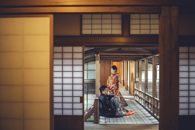 早割１月2月撮影日光田母沢御用邸和室　和装壱点プラン　衣裳（差額無し）・美容・撮影データ１３０枚付