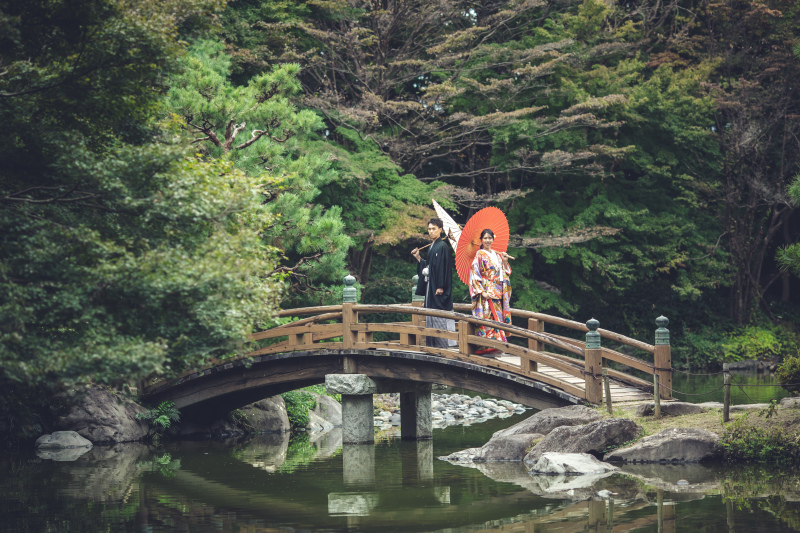 10/25~11/25日本庭園公園撮影 お好きな衣装一着着て110,000⇨88,000 130カットデータ付!