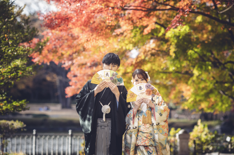 10/25~11/25日本庭園公園撮影 お好きな衣装一着着て110,000⇨88,000 130カットデータ付!