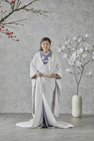 白無垢×色掛け下（BU）