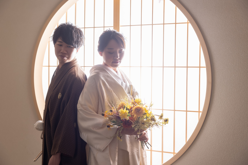 逆光でおしゃれに。