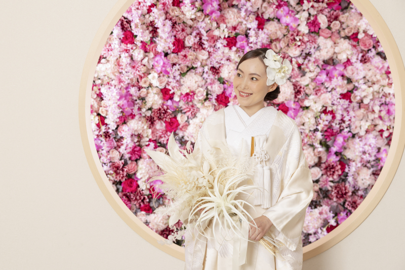 新婦のソロショット！