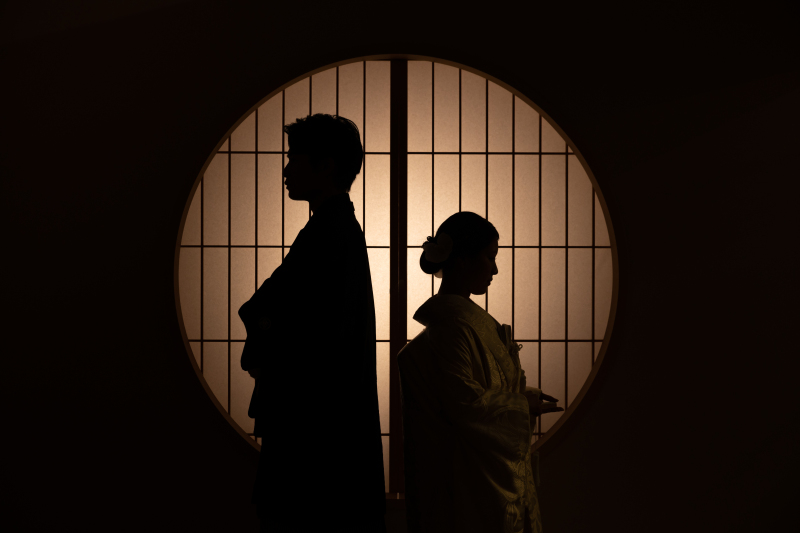 シルエット写真でおしゃれに！