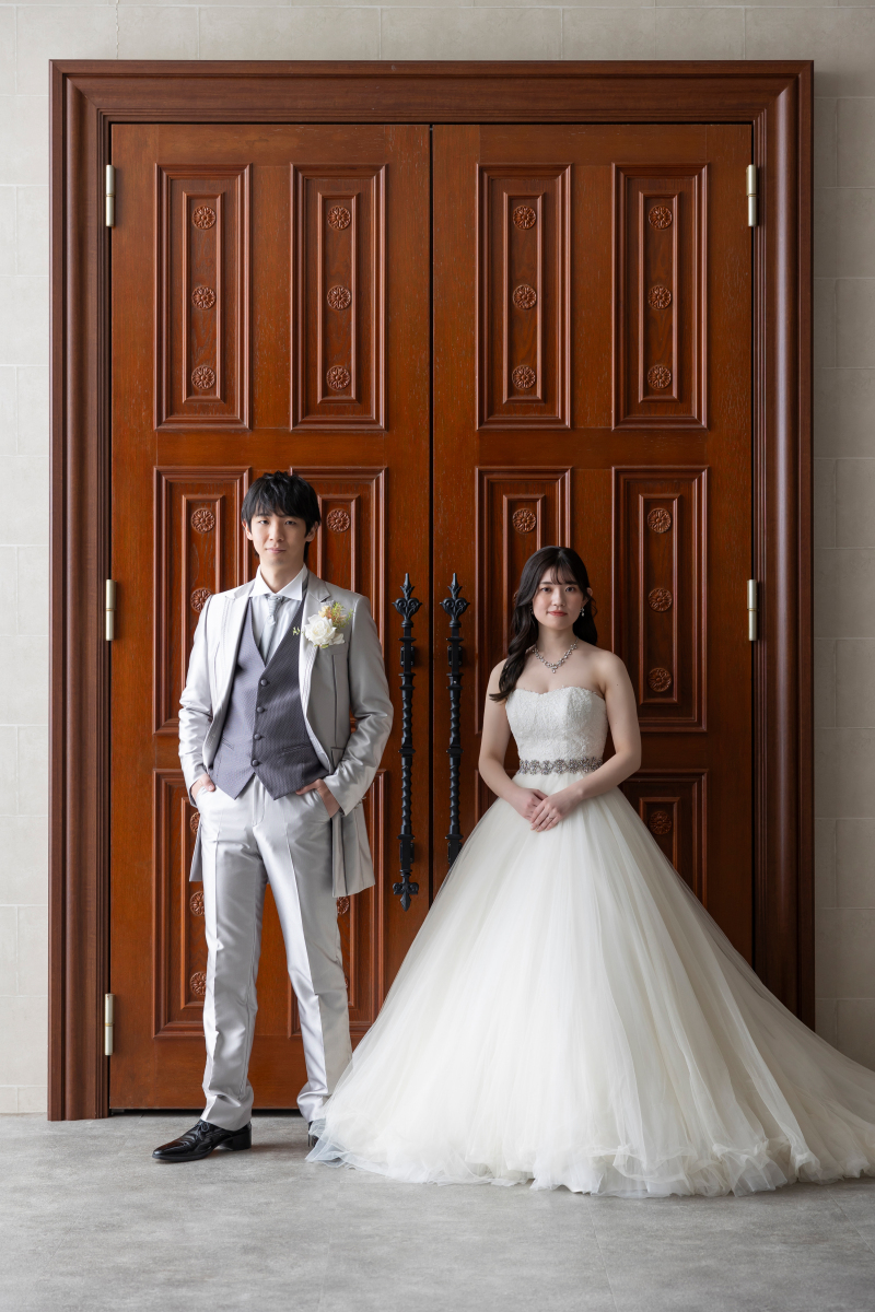 実際の大聖堂の扉で