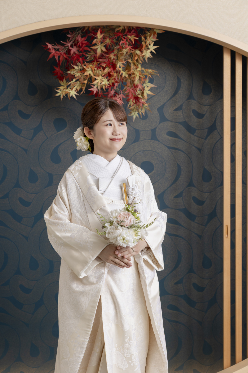 ご新婦様のソロショットも