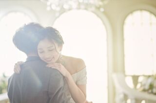 ドラマチックな洋装撮影