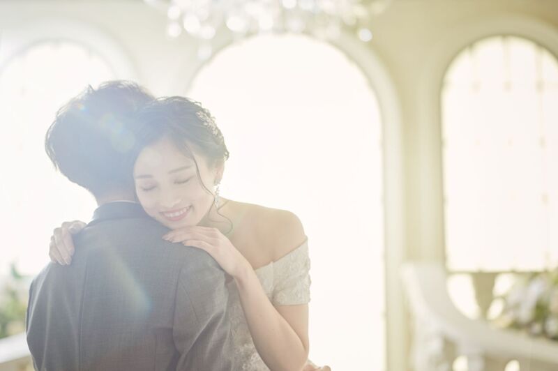 ドラマチックな洋装撮影