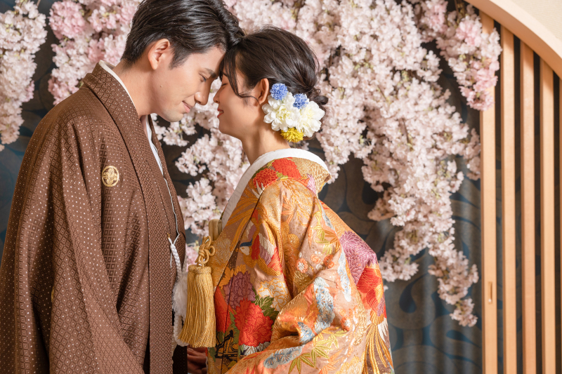 おでことおでこを...