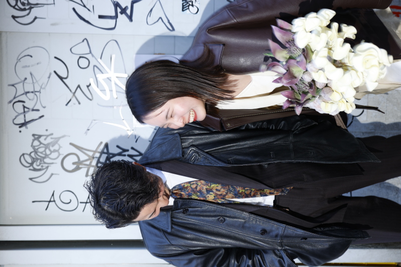 自然体な雰囲気で