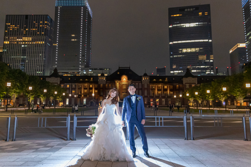 ラストカットはおふたりらしく