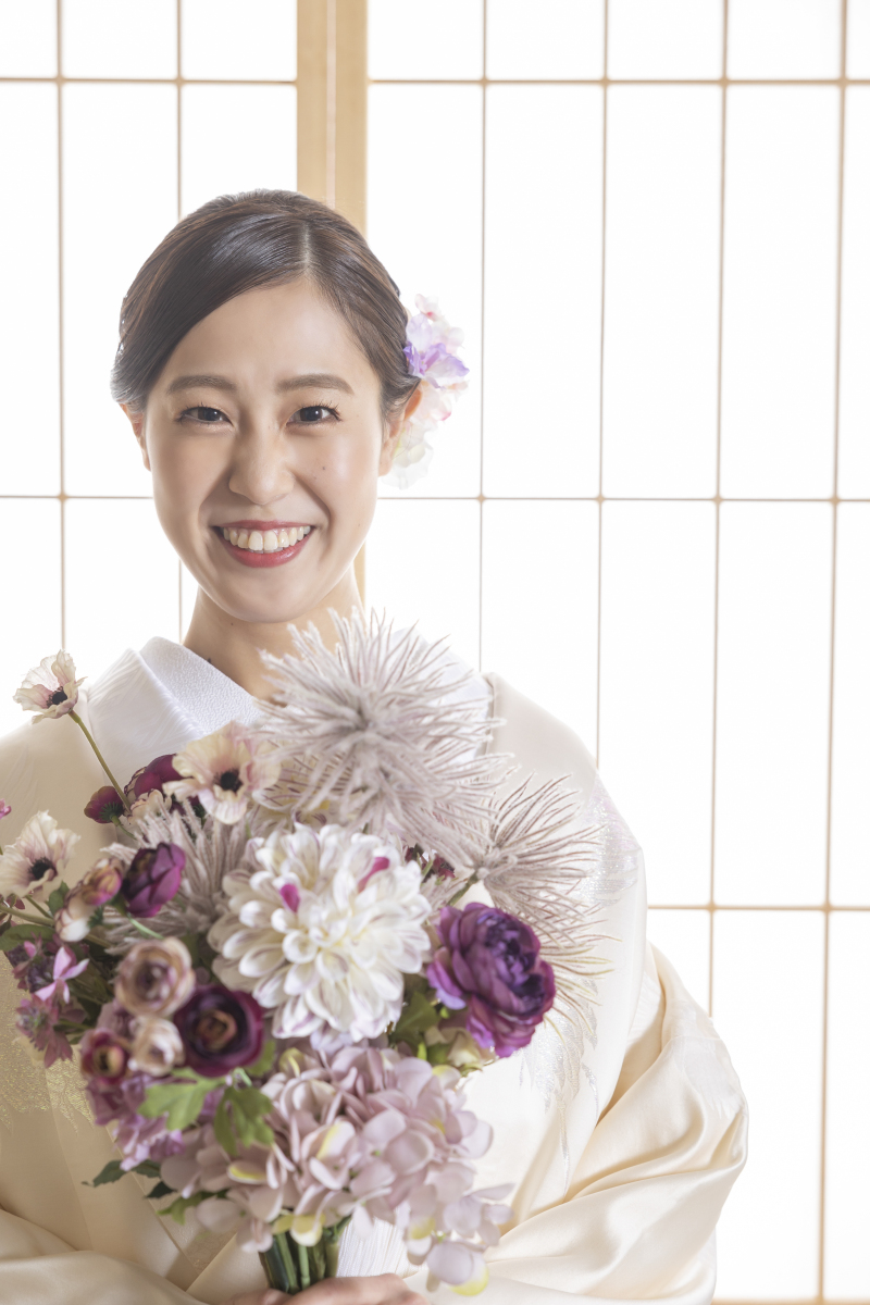 ご新婦様ソロショットも