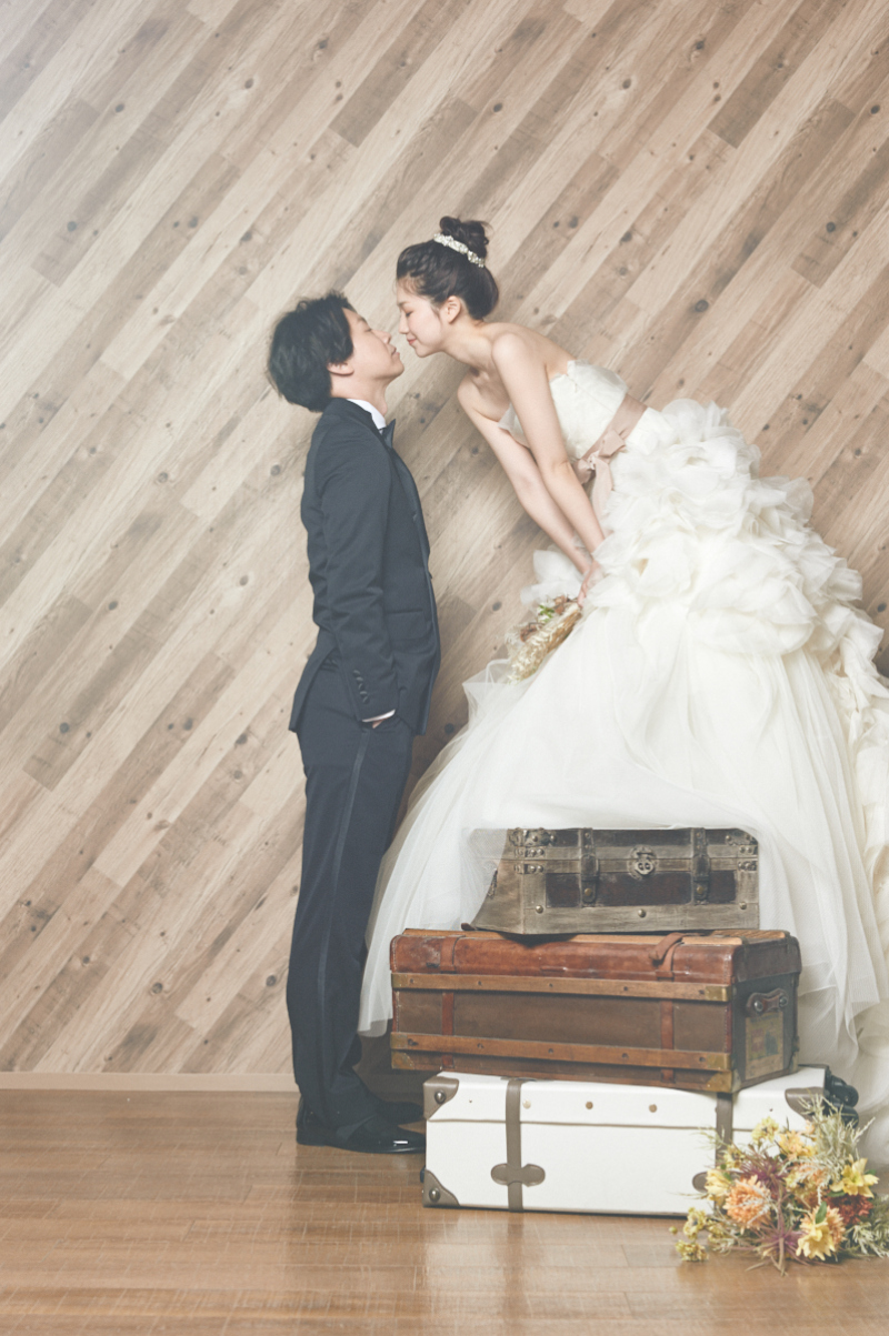 ウッド調のやわらかい雰囲気を