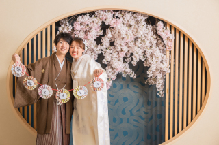 小物を持っての撮影もできます！