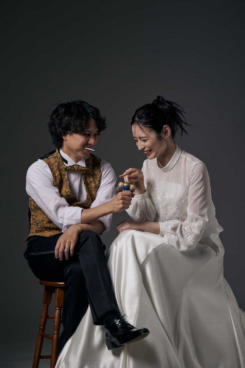 自然体な雰囲気で