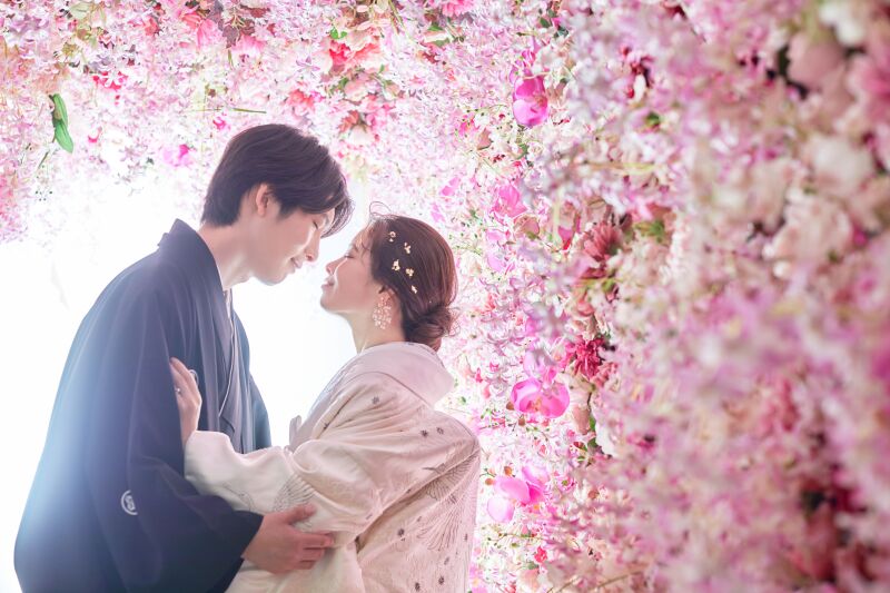 和装2着スタジオ撮影プラン 撮影300カット+納品データ50カット/レタッチ&美肌補正付き