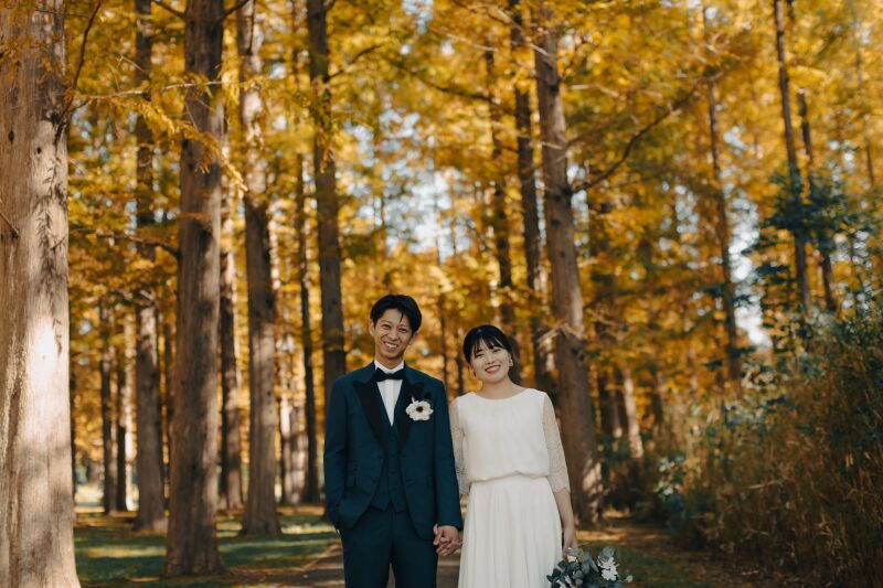 【紅葉撮影好評受付中!!】洋装1着ロケーション撮影プラン(関東圏内出張費無料)納品データ100カット/全データ無料レタッチ付き