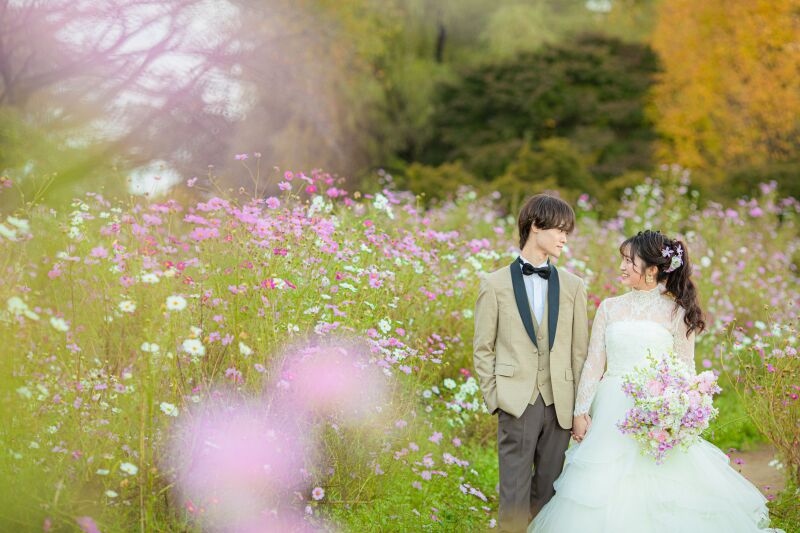 洋装2着ロケーション撮影プラン 納品データ200カット/全データ無料レタッチ付き