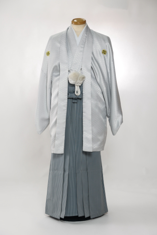 紋付袴（銀）003