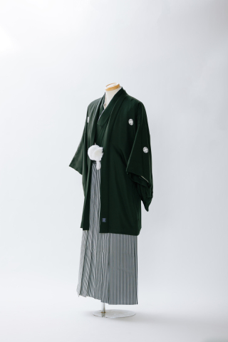 紋付袴（黒）001