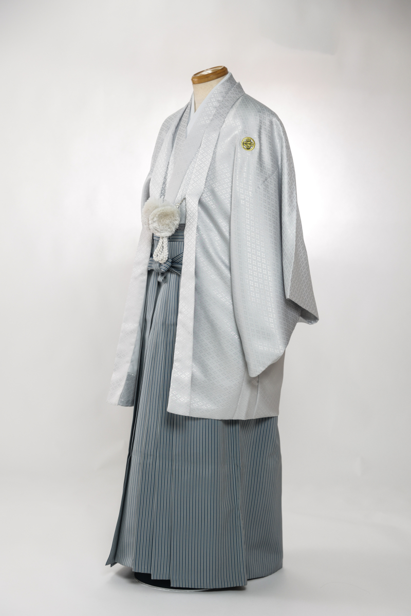 紋付袴（銀）003