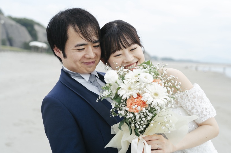 ブーケに込めた愛しい表情