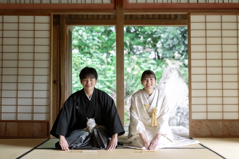 伝統ある和室で、心からのご挨拶