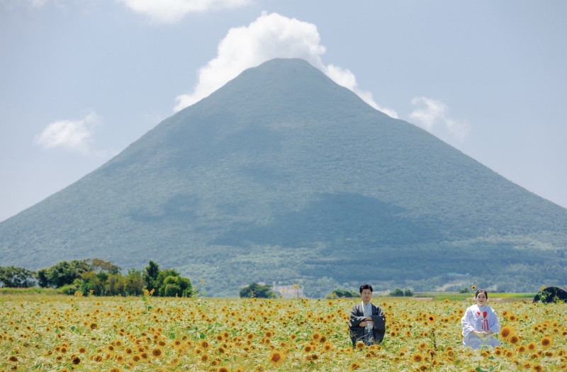 西大山駅ひまわり園