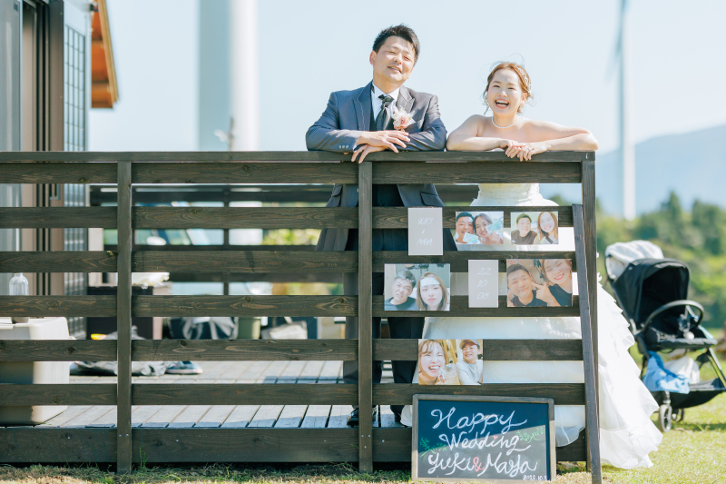 お二人の思い出の場所で