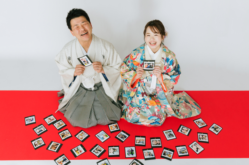 思い出の写真と♡