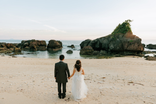 玉里庭園〜犬の白浜