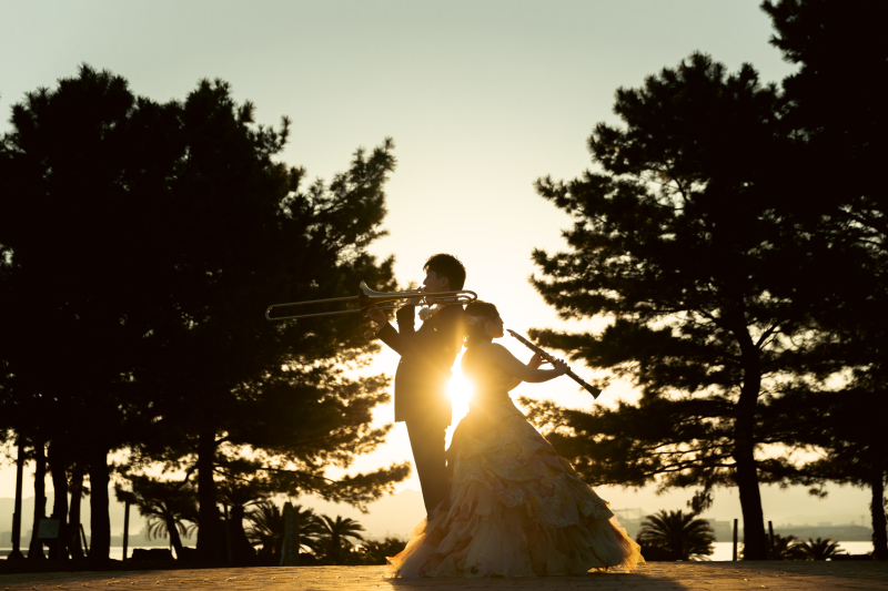 シルエットショット♡