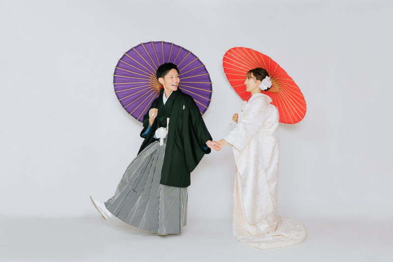 手繋ぎショット