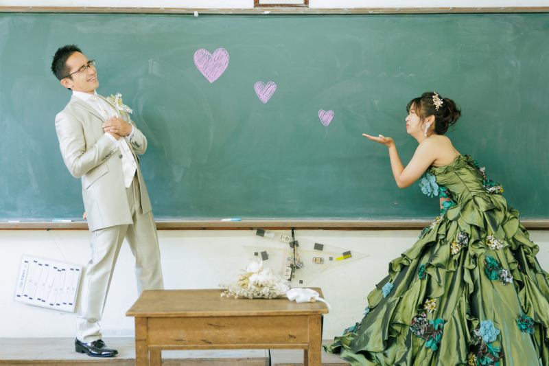 まずは小学校での撮影！