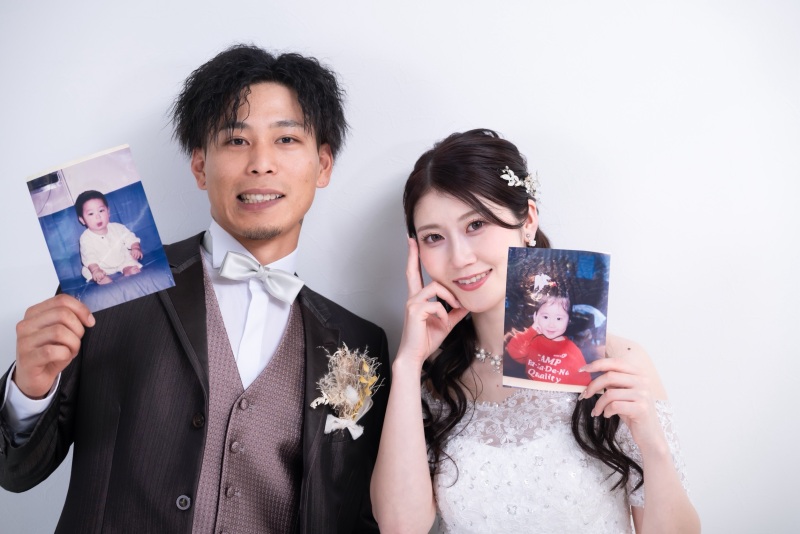 子供の頃の面影を添えて